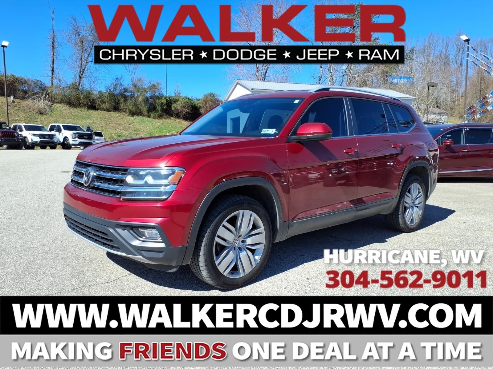 2019 Volkswagen Atlas SE w/Tech