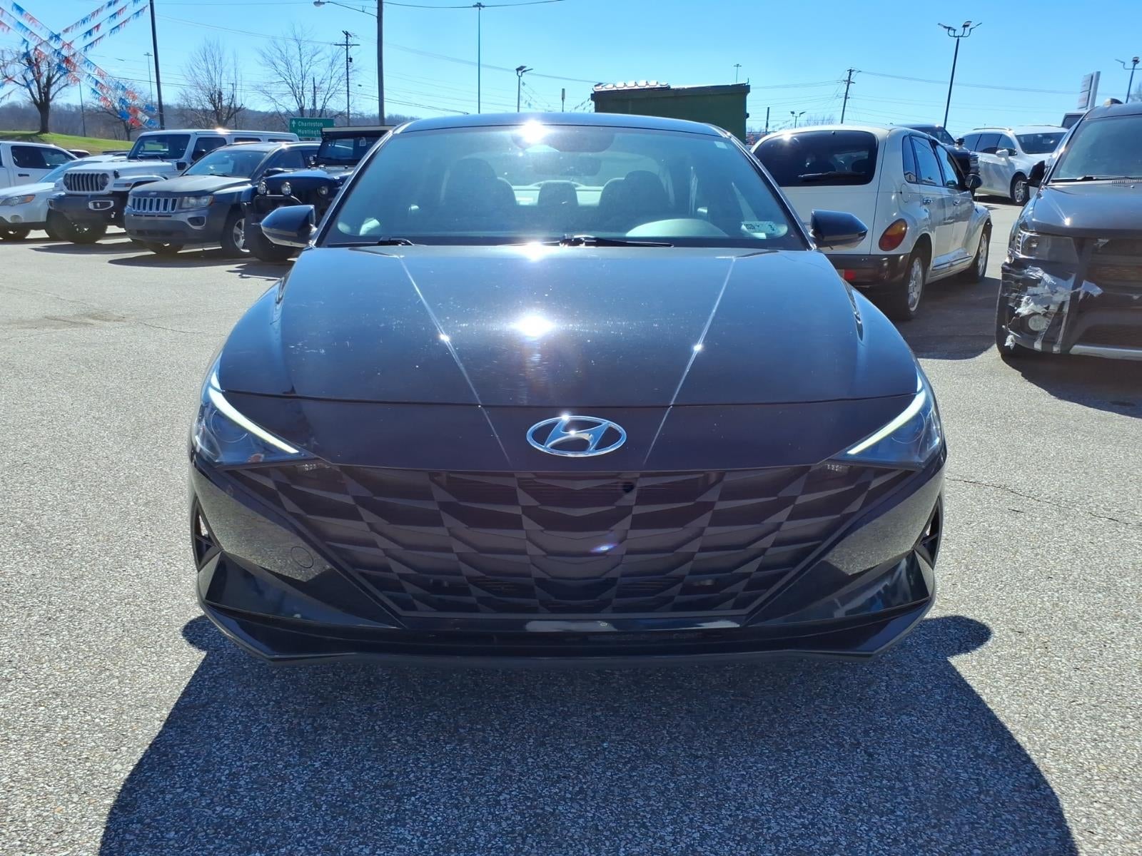2023 Hyundai ELANTRA Hybrid Blue