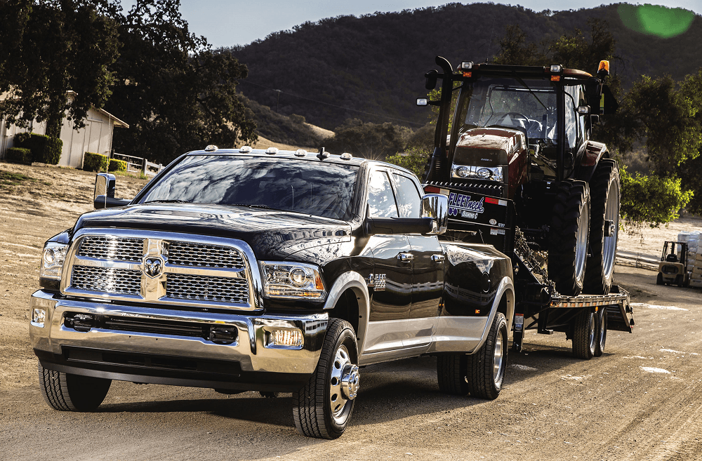 2018 Ram 3500 with Trailer