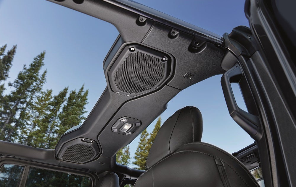 2019 Jeep Wrangler Interior Speakers