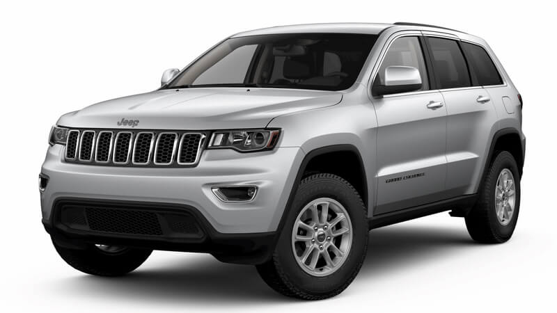 2021 Jeep Grand Cherokee silver exterior
