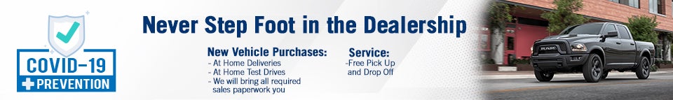 Never Step Foot in the Dealership Banner