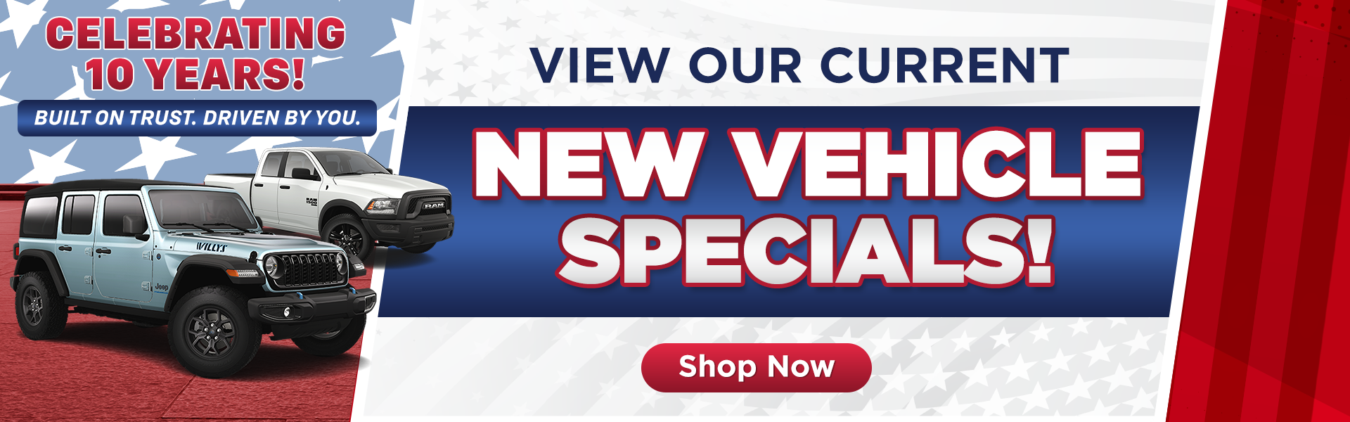 MAY SPECIALS