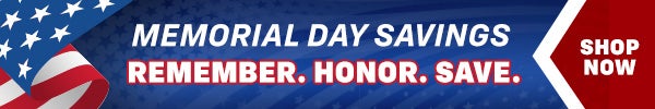 Memorial Day Savings